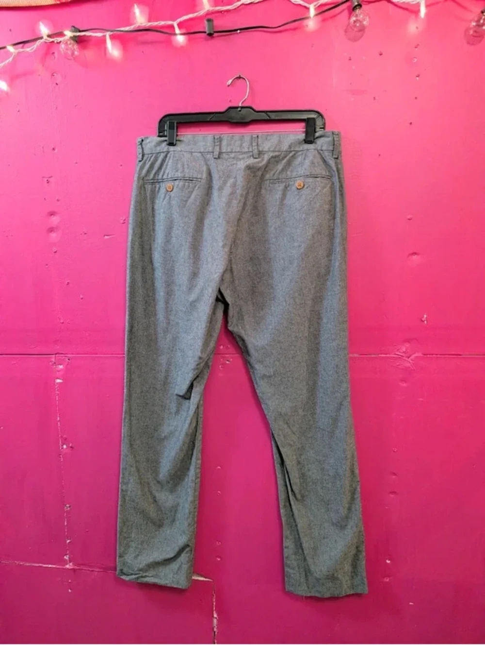 J.Crew Gray Slim Bedford Pants W34 L34